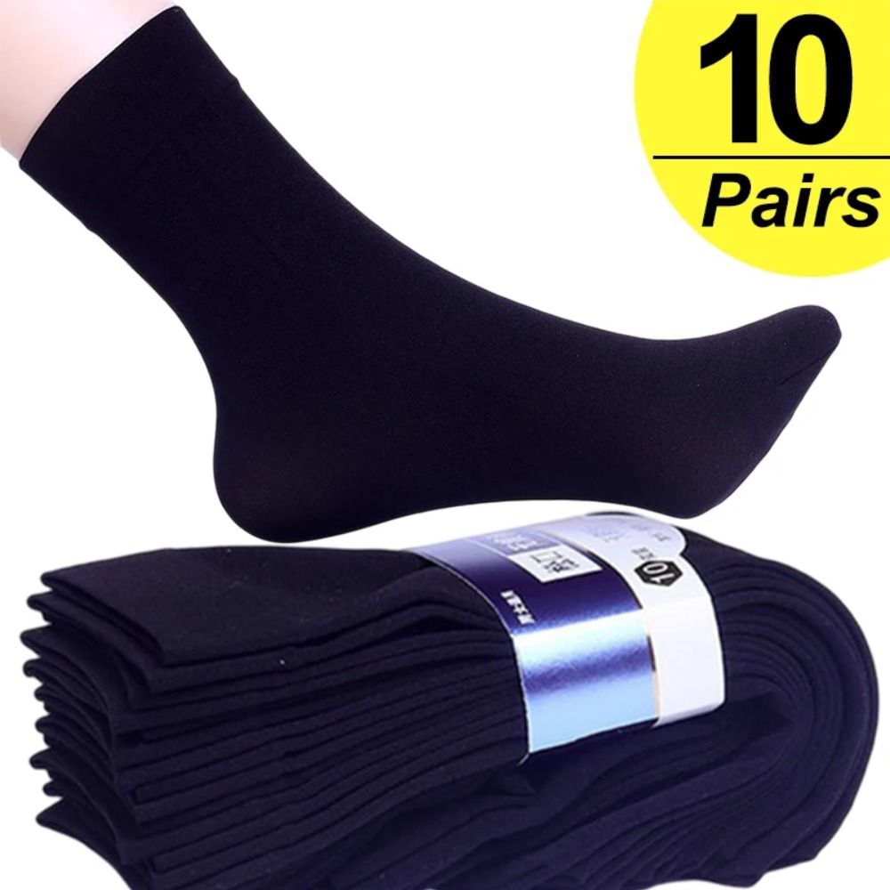Silk Sock Bamboo - 10 Pares de Calcetines de Seda