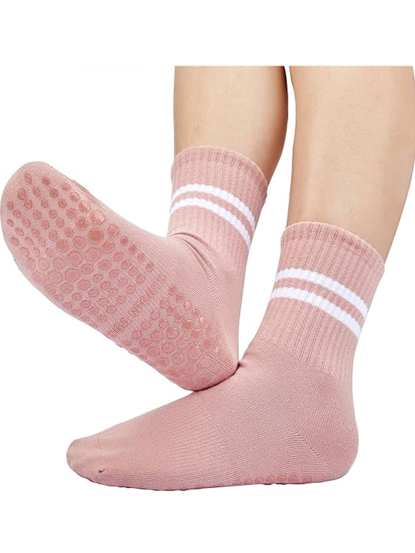 3 pares de calcetines de yoga, - Grip Sock Yoga reseña y precio
