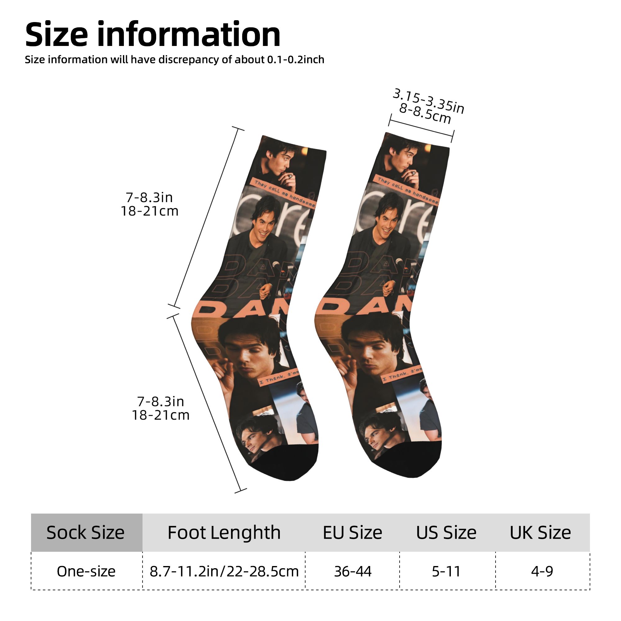 Calcetines Personalizados de T - Dress Sock Men reseña y precio