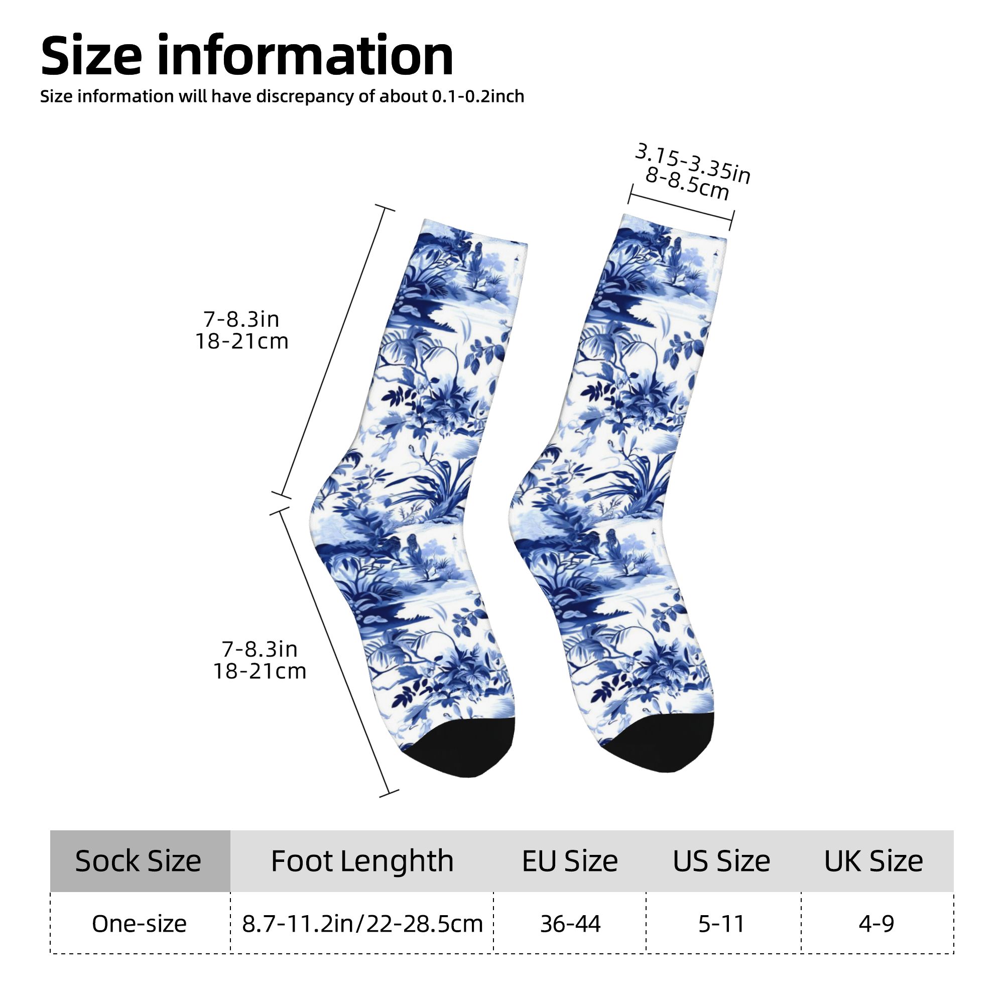Calcetines Personalizados Azul - Dress Sock Men reseña y precio